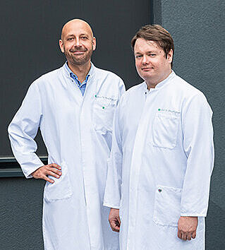 [.CO.UK-en United Kingdom (english)] PD Dr Olav Gressner (left) and Dr Dennis Hoffmann